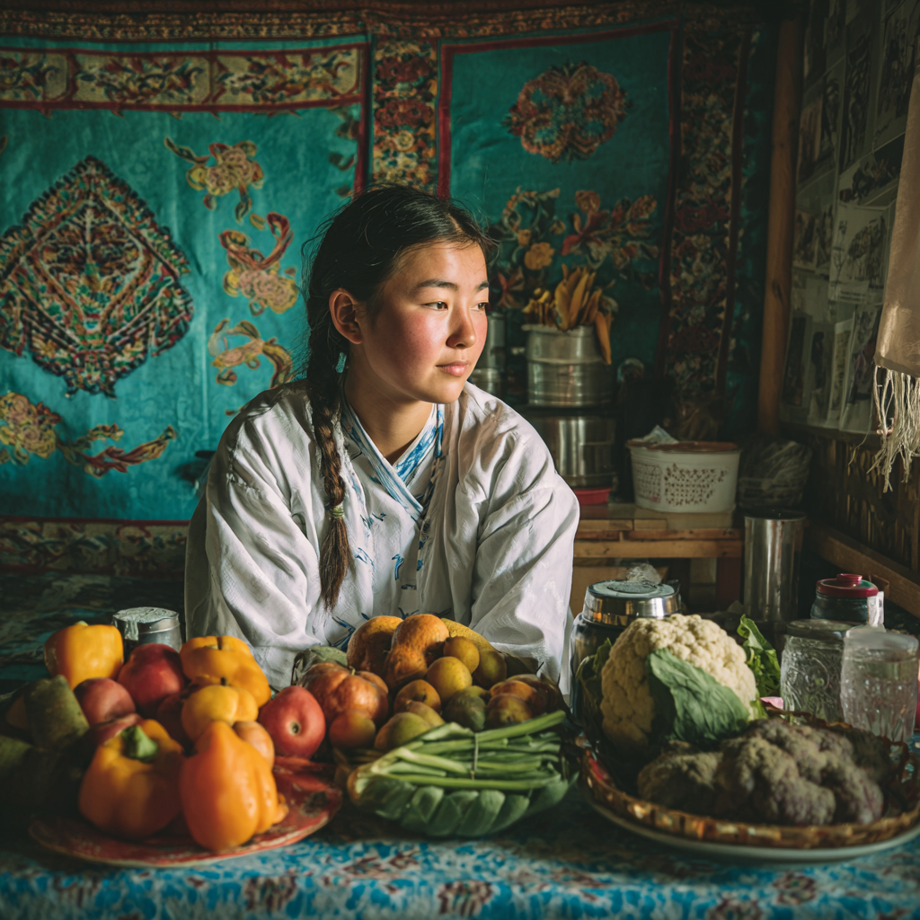 Группа улыбающихся казахских взрослых разного возраста занимается здоровым образом жизни